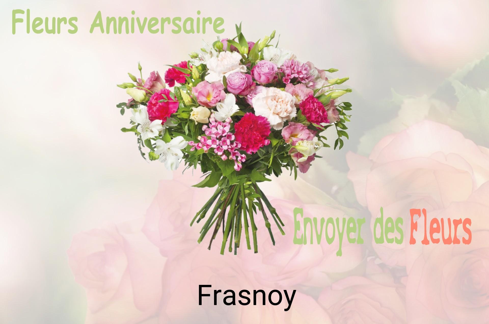 Bouquet de fleurs d’anniversaire livré à Frasnoy