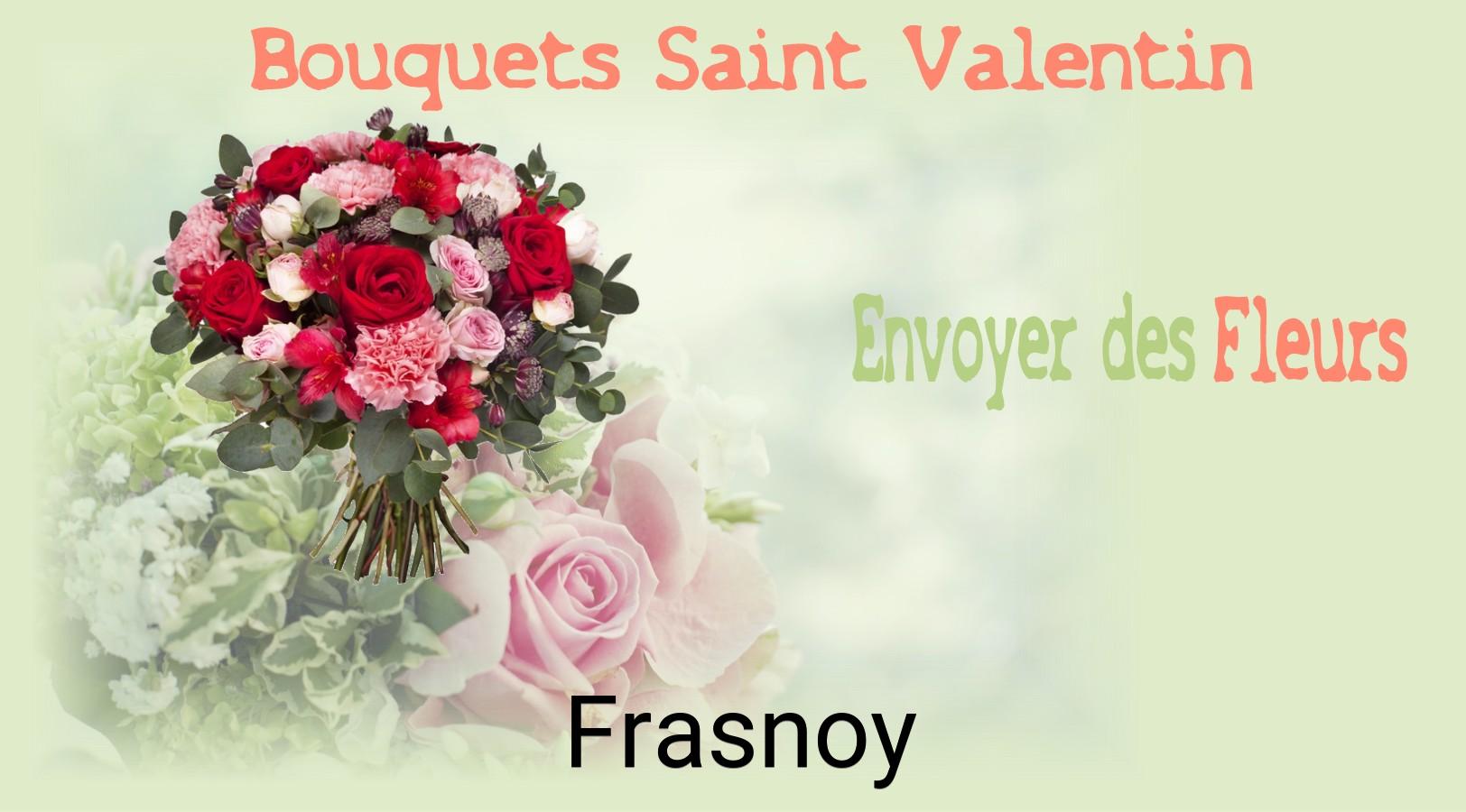 Roses de Saint-Valentin livrées à Frasnoy